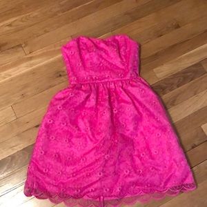 Lily Pulitzer strapless dress